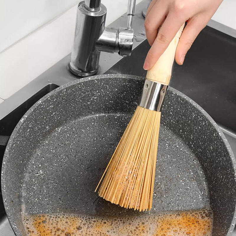 Dish Brush Bamboo - فرشاة تنظيف الأواني من الخيزران الطبيعي