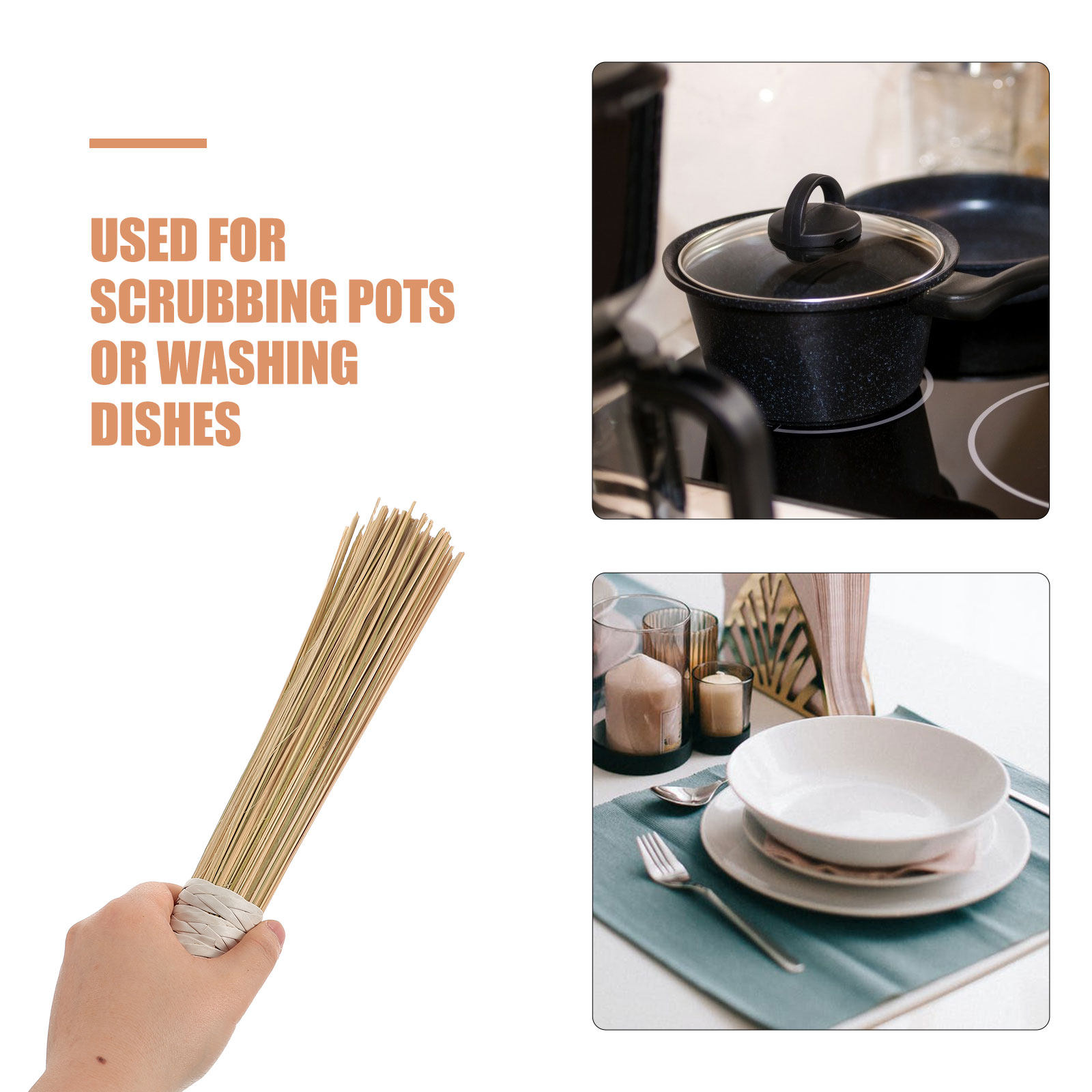 قطعتان من فرشاة تنظيف الأطباق  - مراجعة Dish Brush Bamboo وسعره