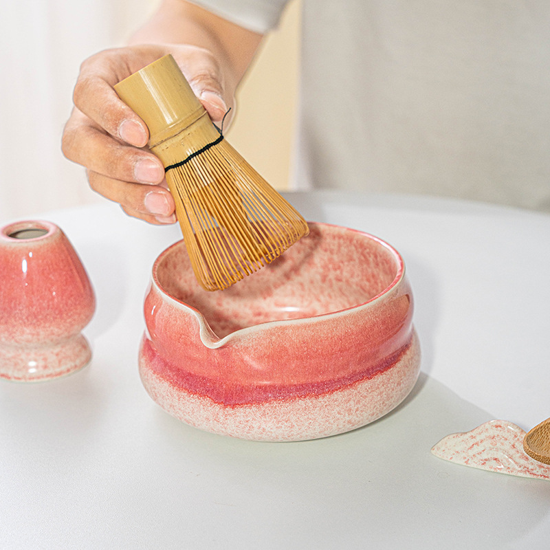 وعاء ماتشا سيراميك متدرج الألو - مراجعة Dish Brush Bamboo وسعره