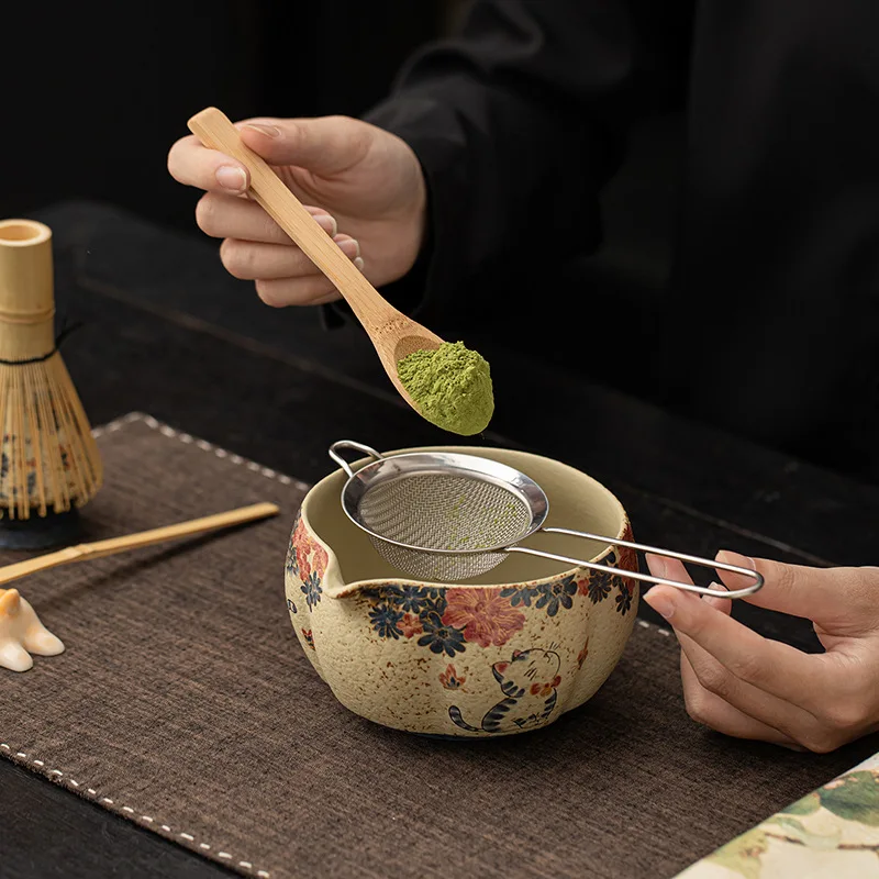 طقم صنع الماتشا الياباني الفاخ - مراجعة Dish Brush Bamboo وسعره